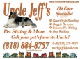 Uncle Jeff’s Pet Sitting and More