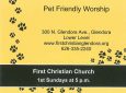 Pet Friendly Worship