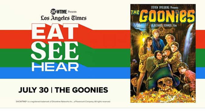 Eat See Hear: The Goonies