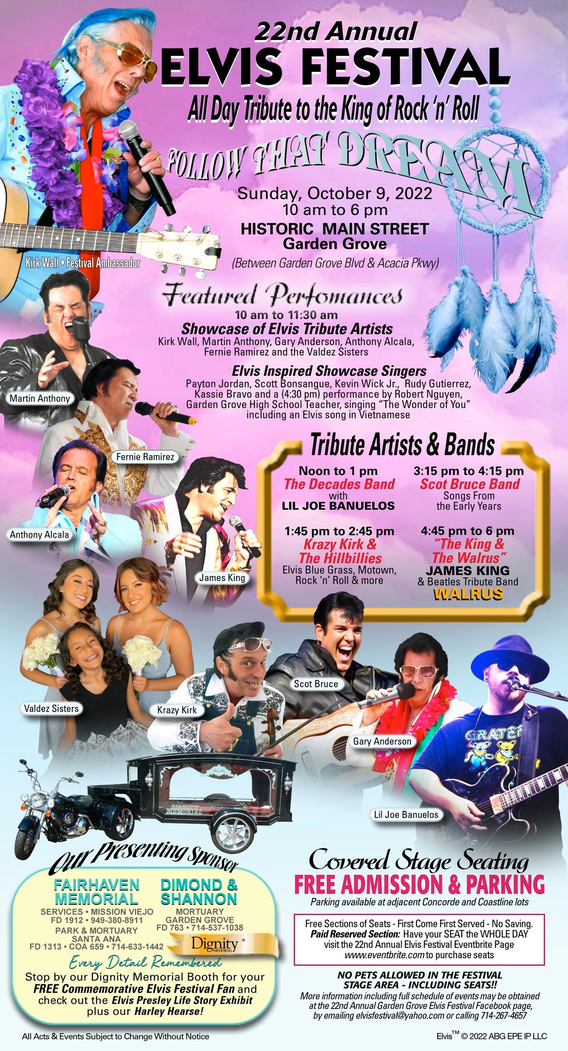 22nd Annual Elvis Festival: “Follow That Dream”