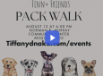 Finn and Friends Pack Walk