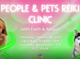 People & Pets Reiki Clinic with Faith & Abigail