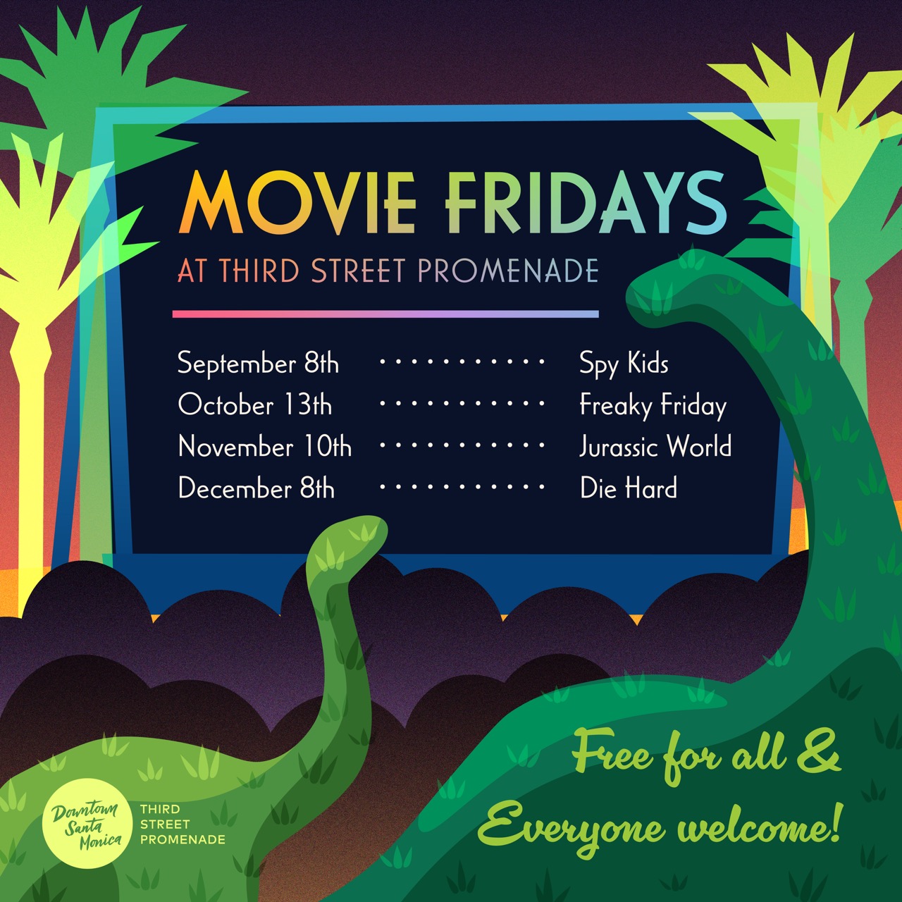 Movie Fridays on Third Street Promenade