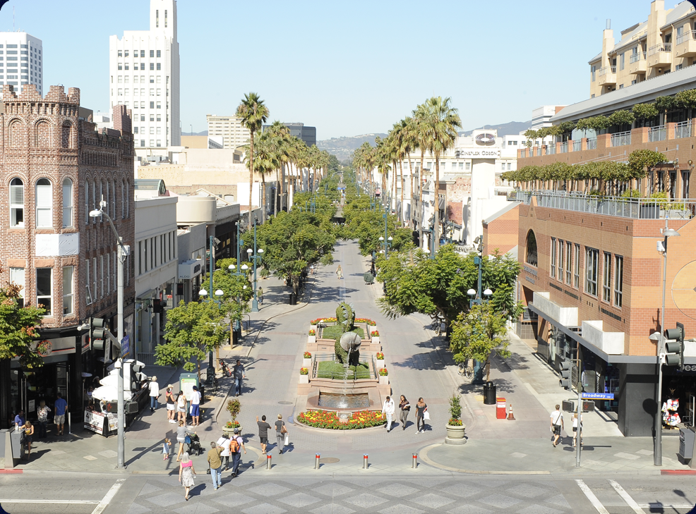 Third Street Promenade, Santa Monica, CA - California Beaches