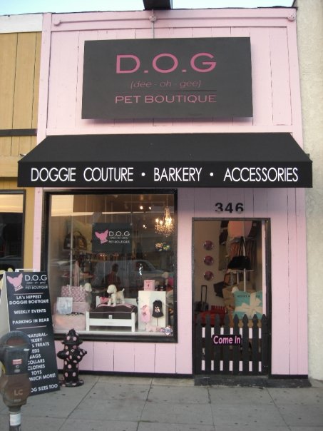 DOG Pet Boutique - West Hollywood is Dog Friendly