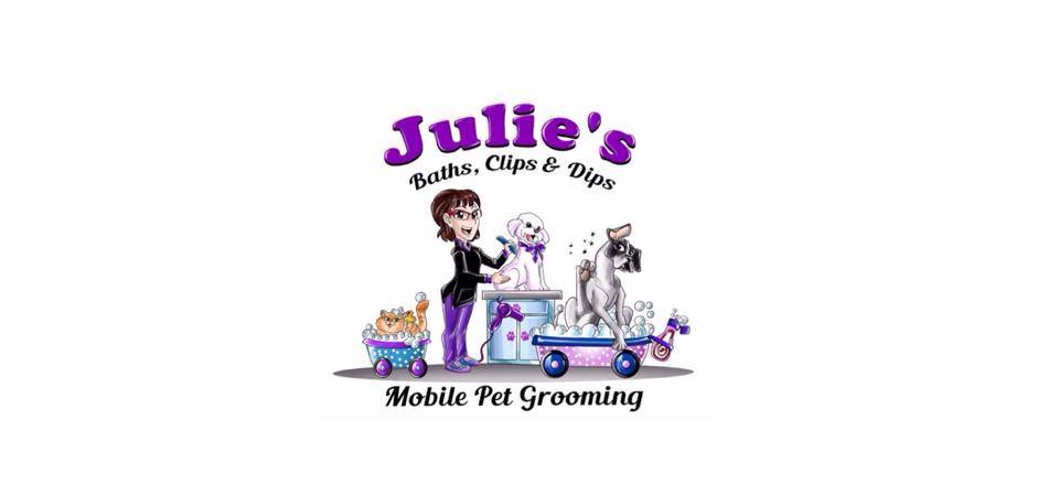 Julie’s Baths, Clips and Dips Mobile Pet Grooming