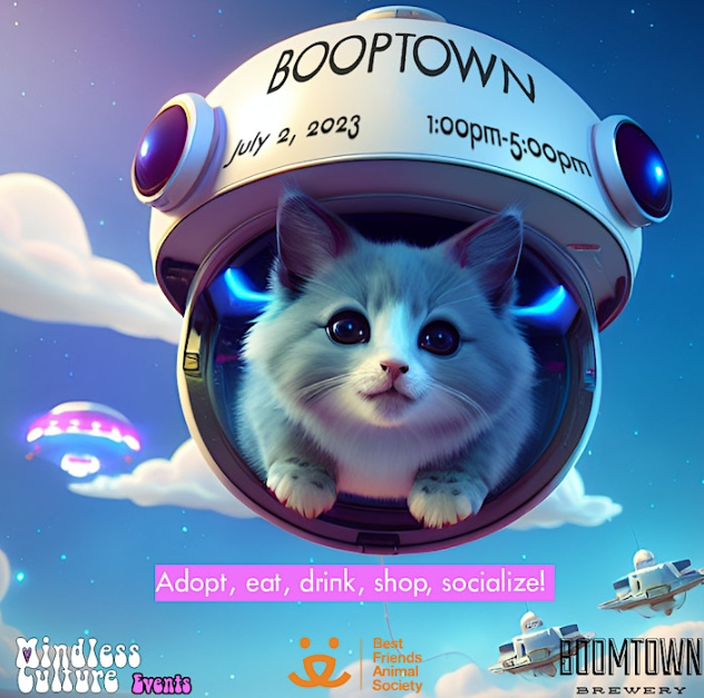 Booptown: Pet Adoptions, Vendors, Food and Beer!