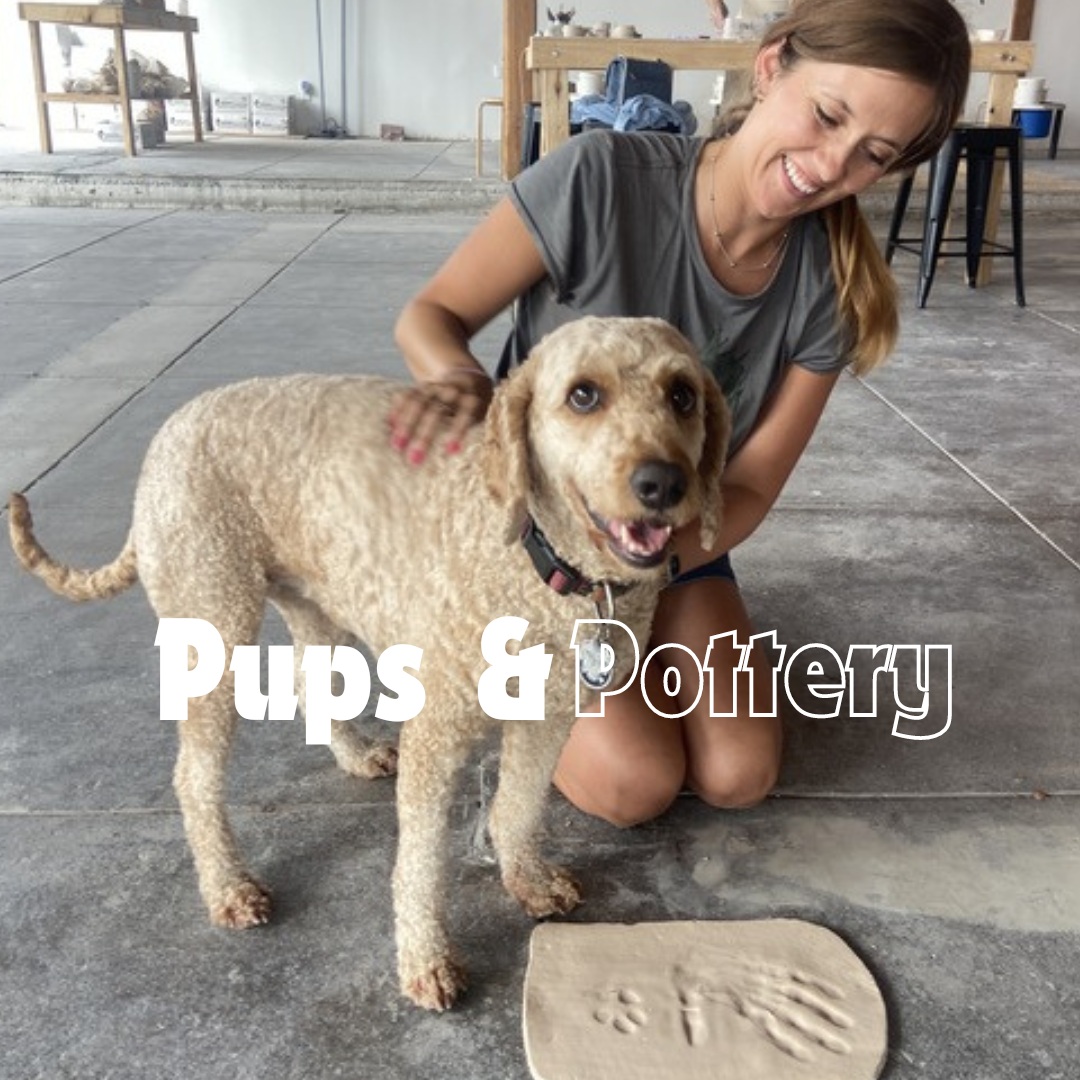 Pups and Pottery